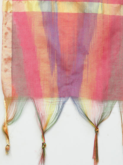 Self Design Silk Blend Dupatta