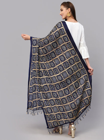 Bandhani Print Silk Blend Dupatta (Pre-Order)