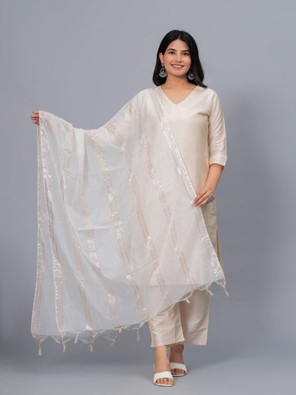 Self Design Rayon Drawer Dupatta (Pre-Order)