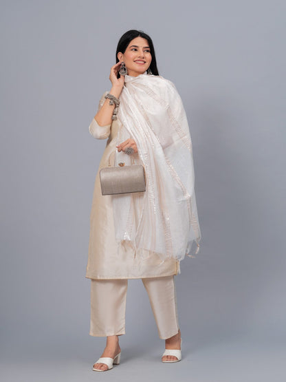 Self Design Rayon Drawer Dupatta (Pre-Order)