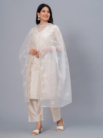 Embroidered Organza Drawer Dupatta (Pre-Order)