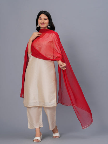 Solid Nazmeen Dupatta (Pre-Order)