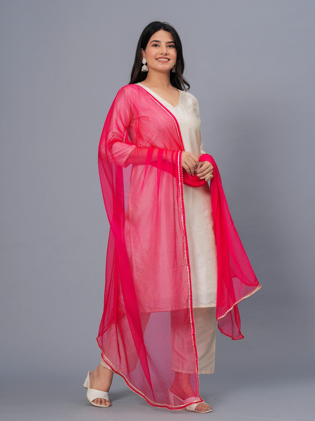 Solid Nazmeen Dupatta
