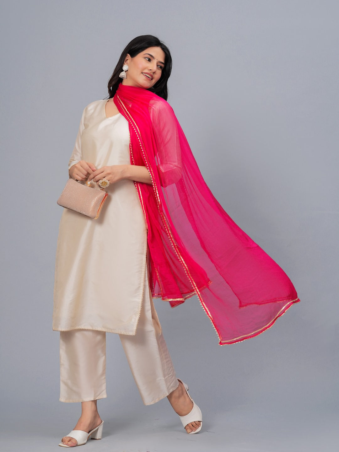 Solid Nazmeen Dupatta (Pre-Order)