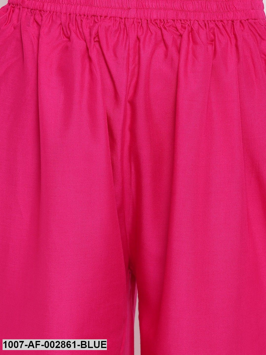 Floral Print Rayon Flared Kurta and Palazzo Set (Light Green,Pink) (Pre-Order)