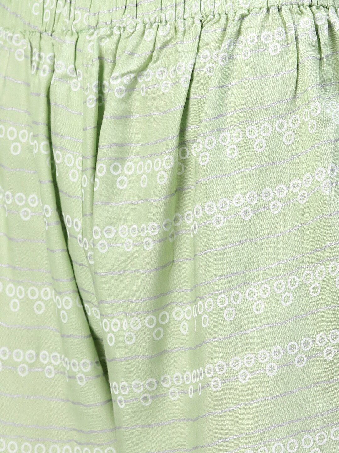 Women's Printed Rayon Straight Kurta Pant Dupatta Set (Pastel Green) (Pre-Order)