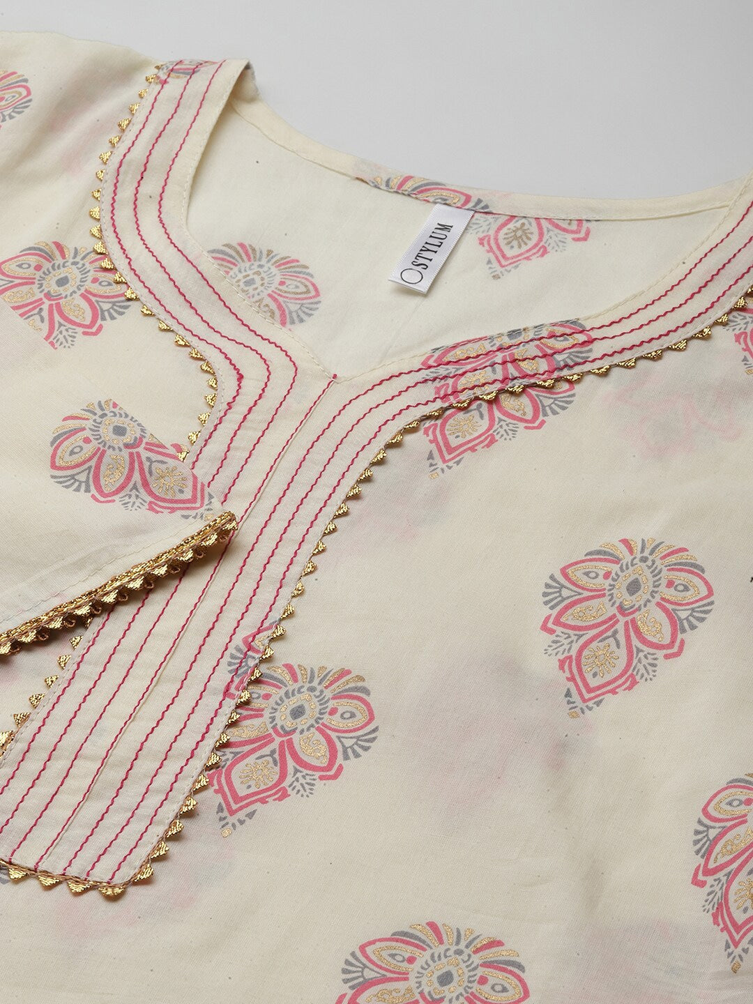 Printed Cotton Straight Kurta Pant Set (Pre-Order)