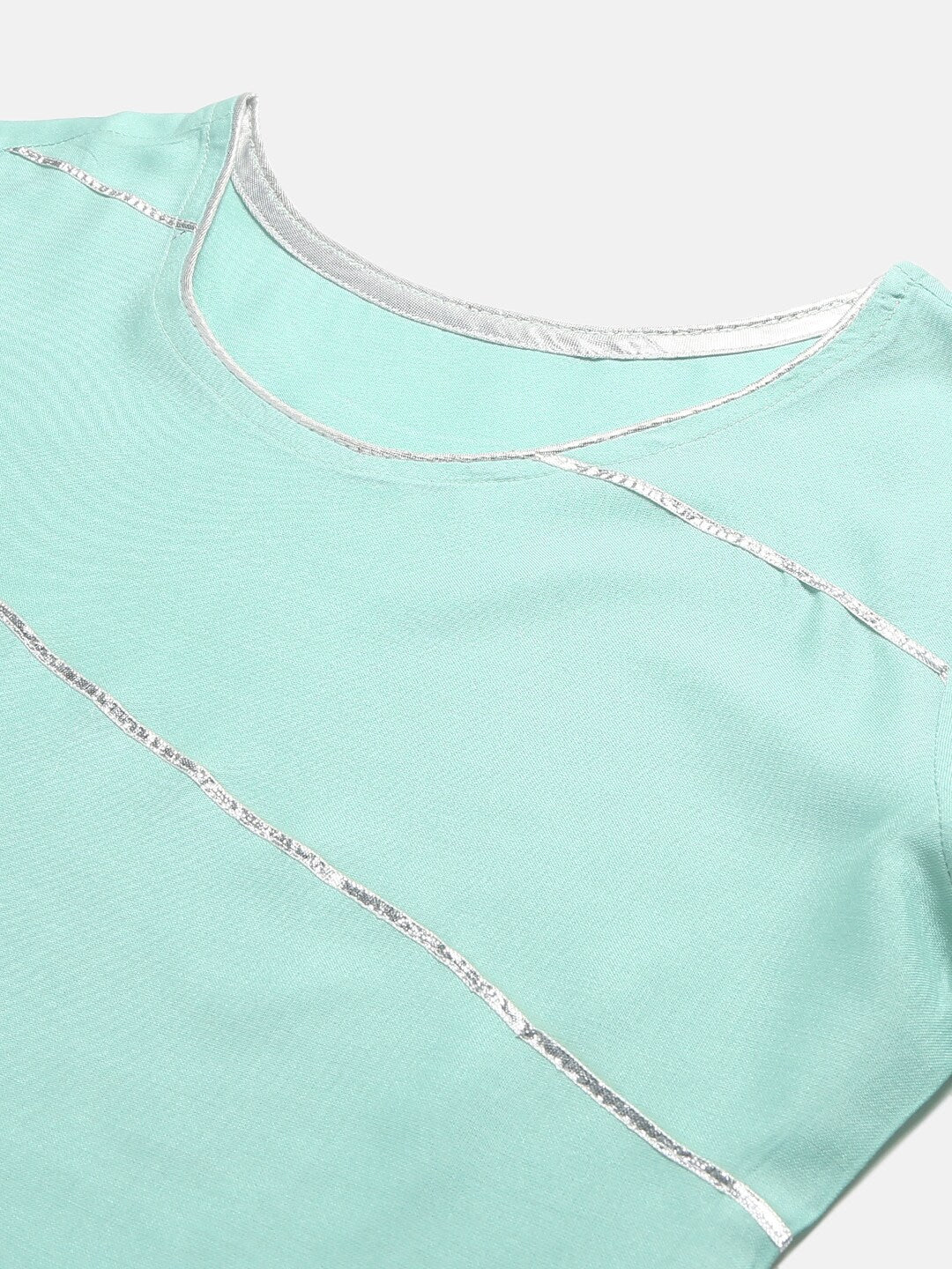 Embellished Rayon Straight Kurta Pant Dupatta Set (Pre-Order)