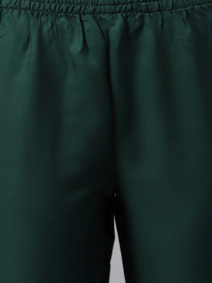 Solid Rayon Straight Kurta Pant Dupatta Set (Pre-Order)