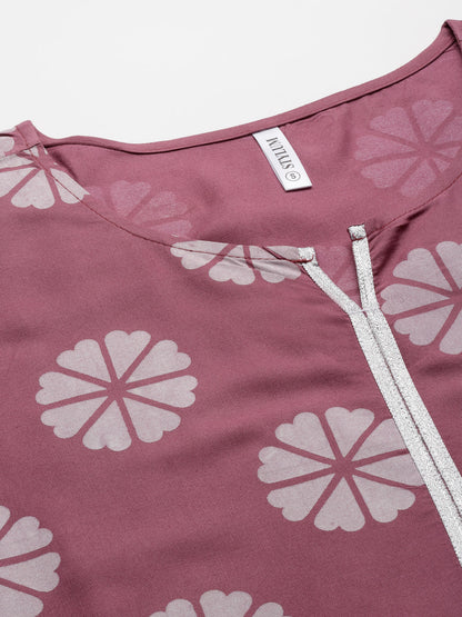 Printed Cotton Straight Kurta Pant Dupatta Set (Pre-Order)