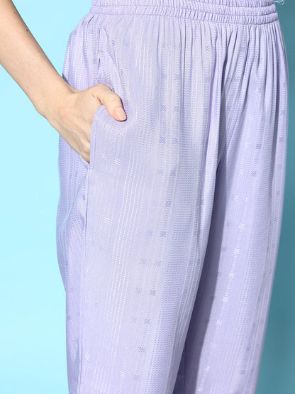 Self Design Rayon Blend Co-Ords Set (Pre-Order)
