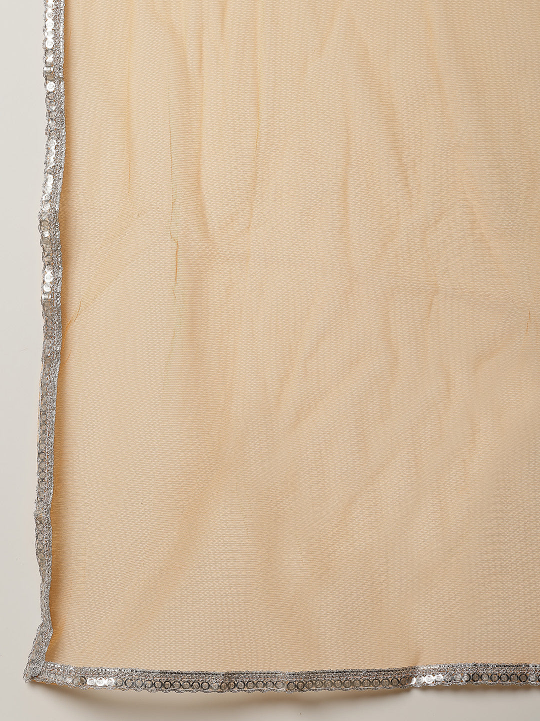 Floral Printed & Embroidered Organza Lehenga Dupatta With Blouse (Pre-Order)