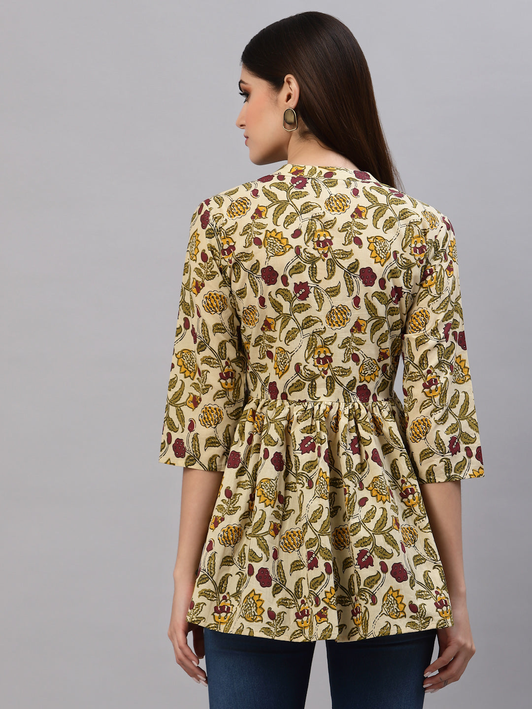 Floral Printed Cotton Top (Pre-Order)