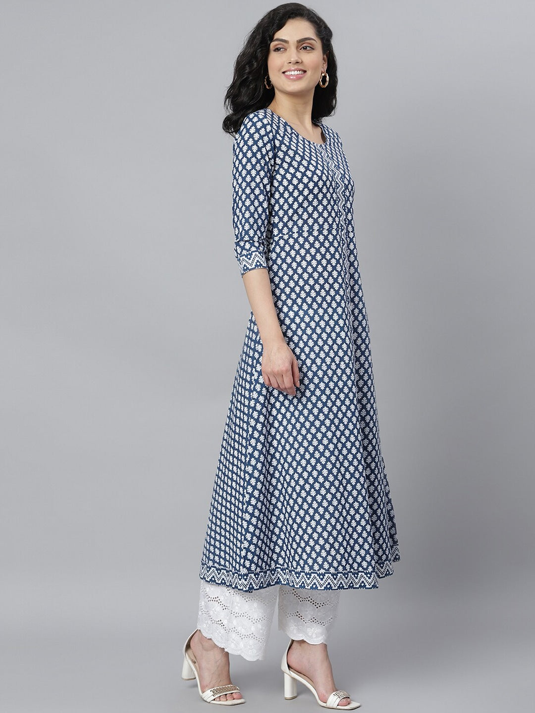 Printed Cotton Kurta with Dupatta (Pre-Order)