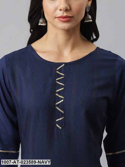 Printed Rayon Straight Kurta (Pre-Order)