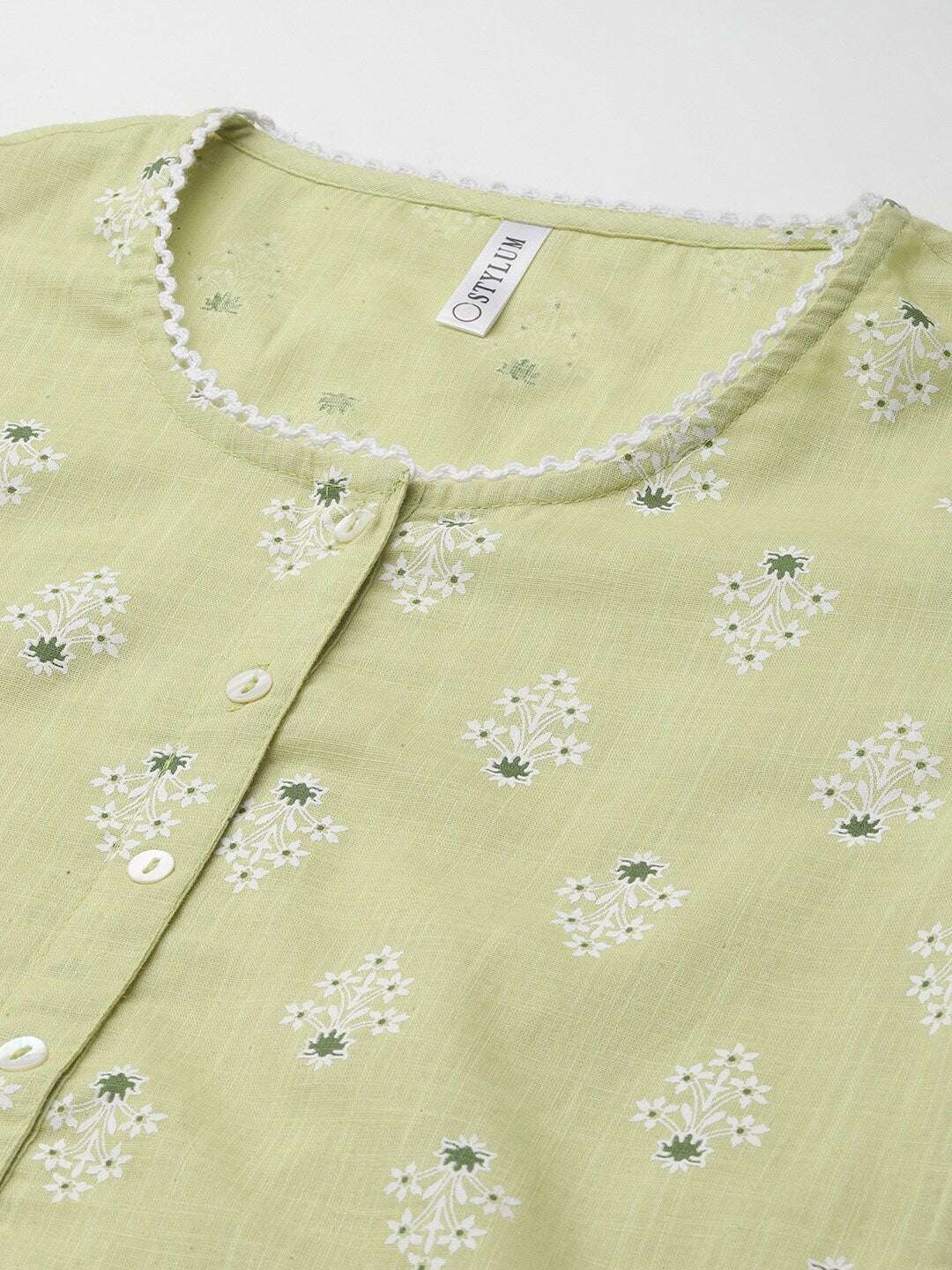 Women's Floral Printed Rayon Straight Kurta (Pre-Order)