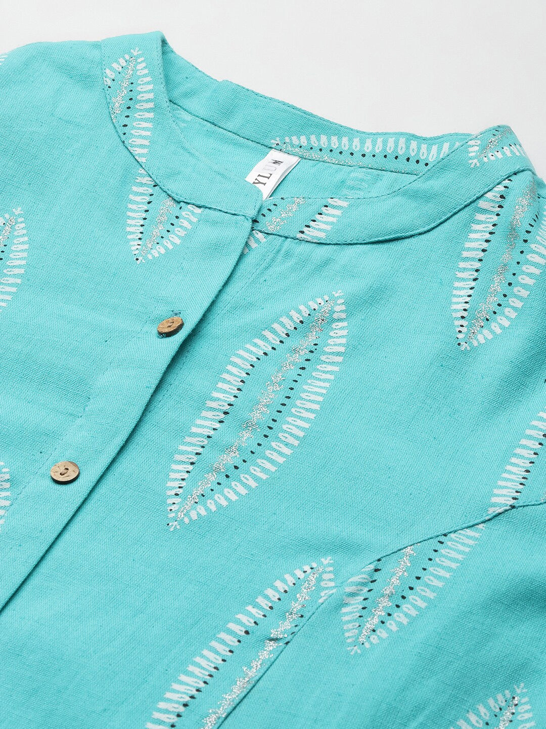 Printed Rayon A-Line Kurta
