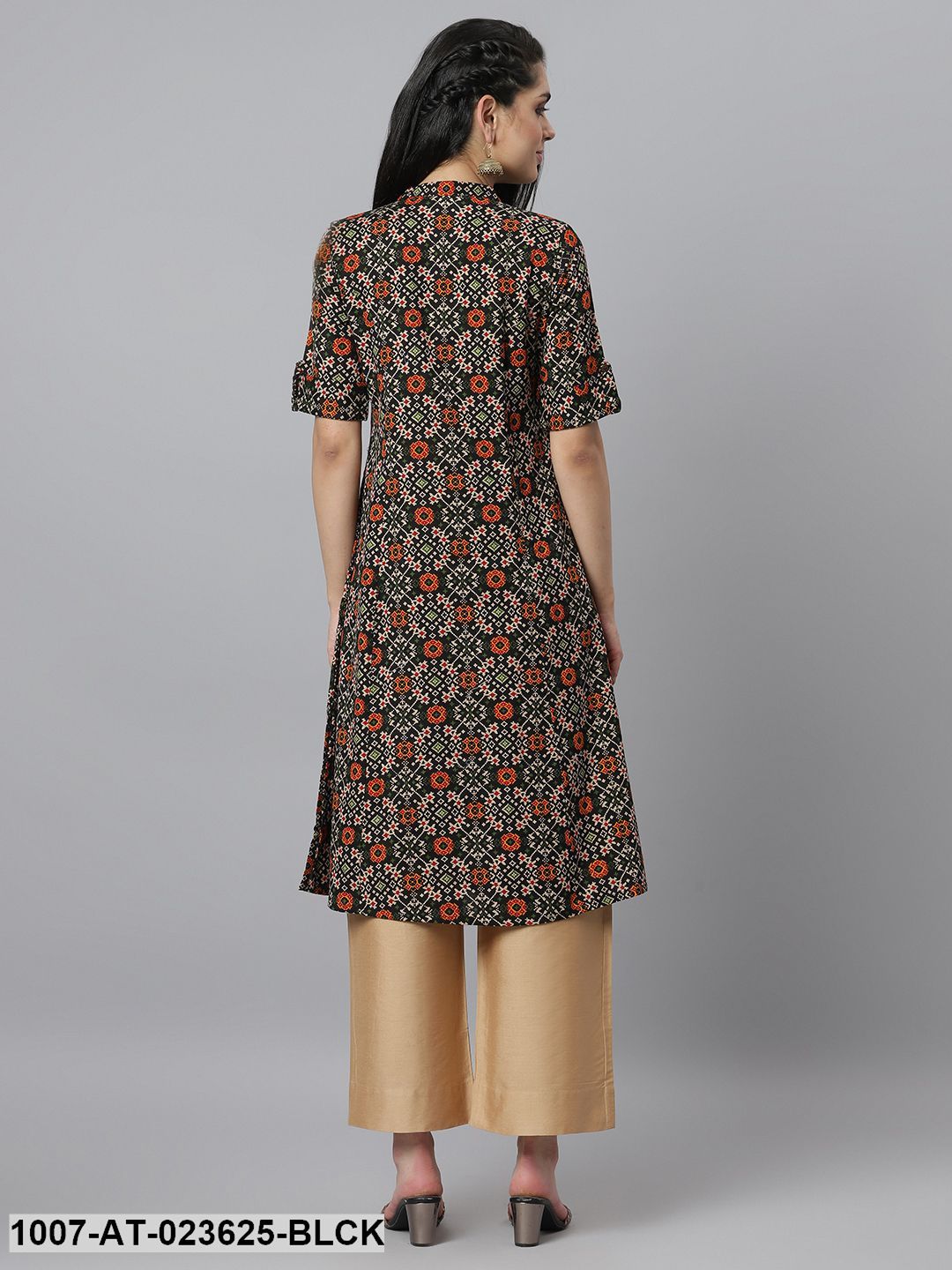 Women's Printed Rayon A-Line Kurta (Pre-Order)