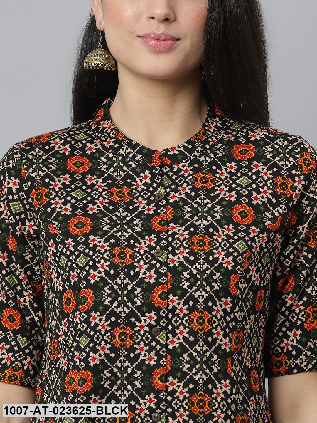 Women's Printed Rayon A-Line Kurta (Pre-Order)