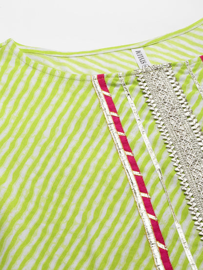 Lehariya Printed Rayon Straight Kurta (Pre-Order)