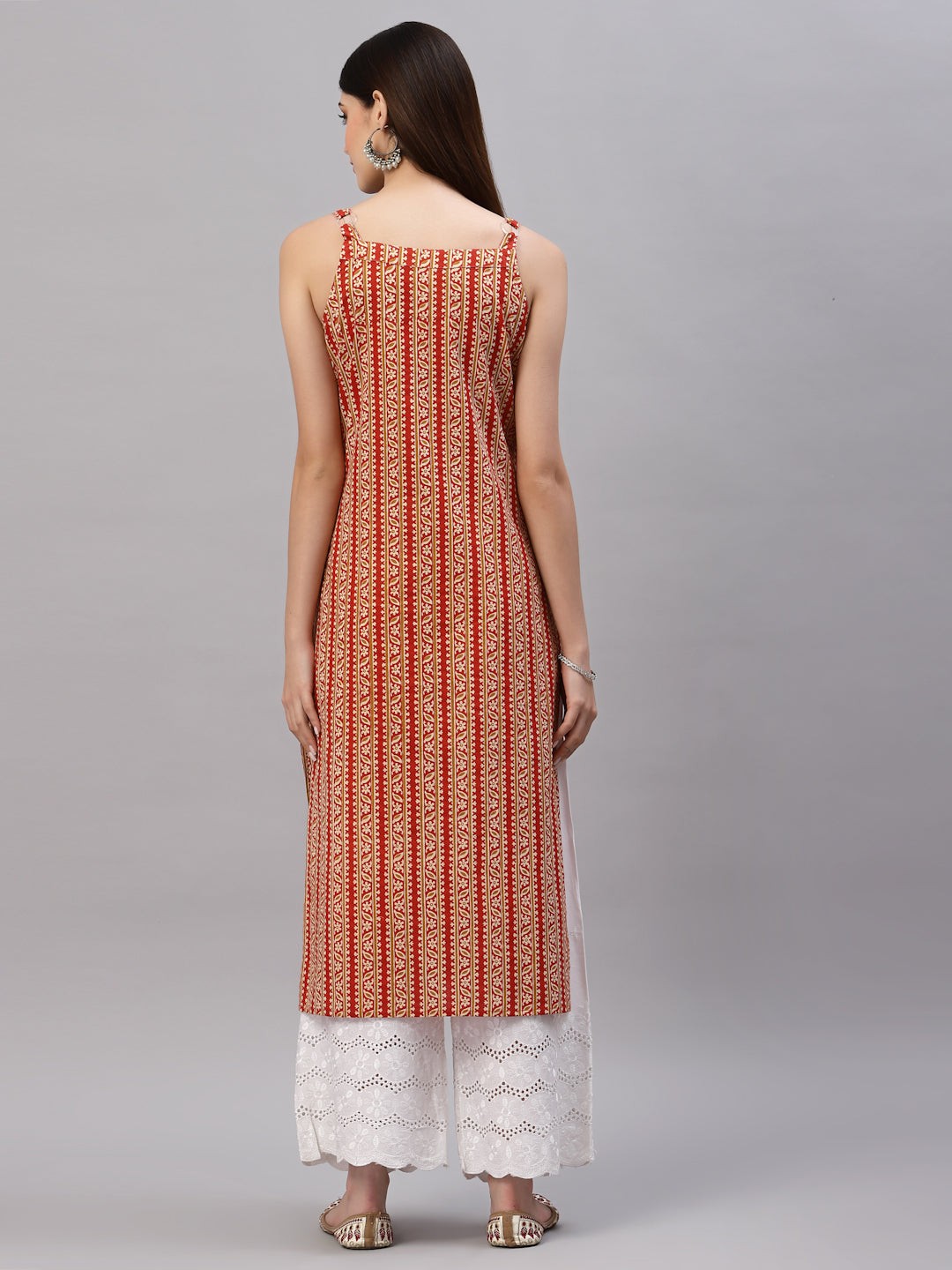 Printed Cotton Straight Kurta (Pre-Order)