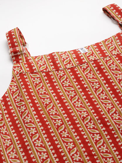 Printed Cotton Straight Kurta (Pre-Order)