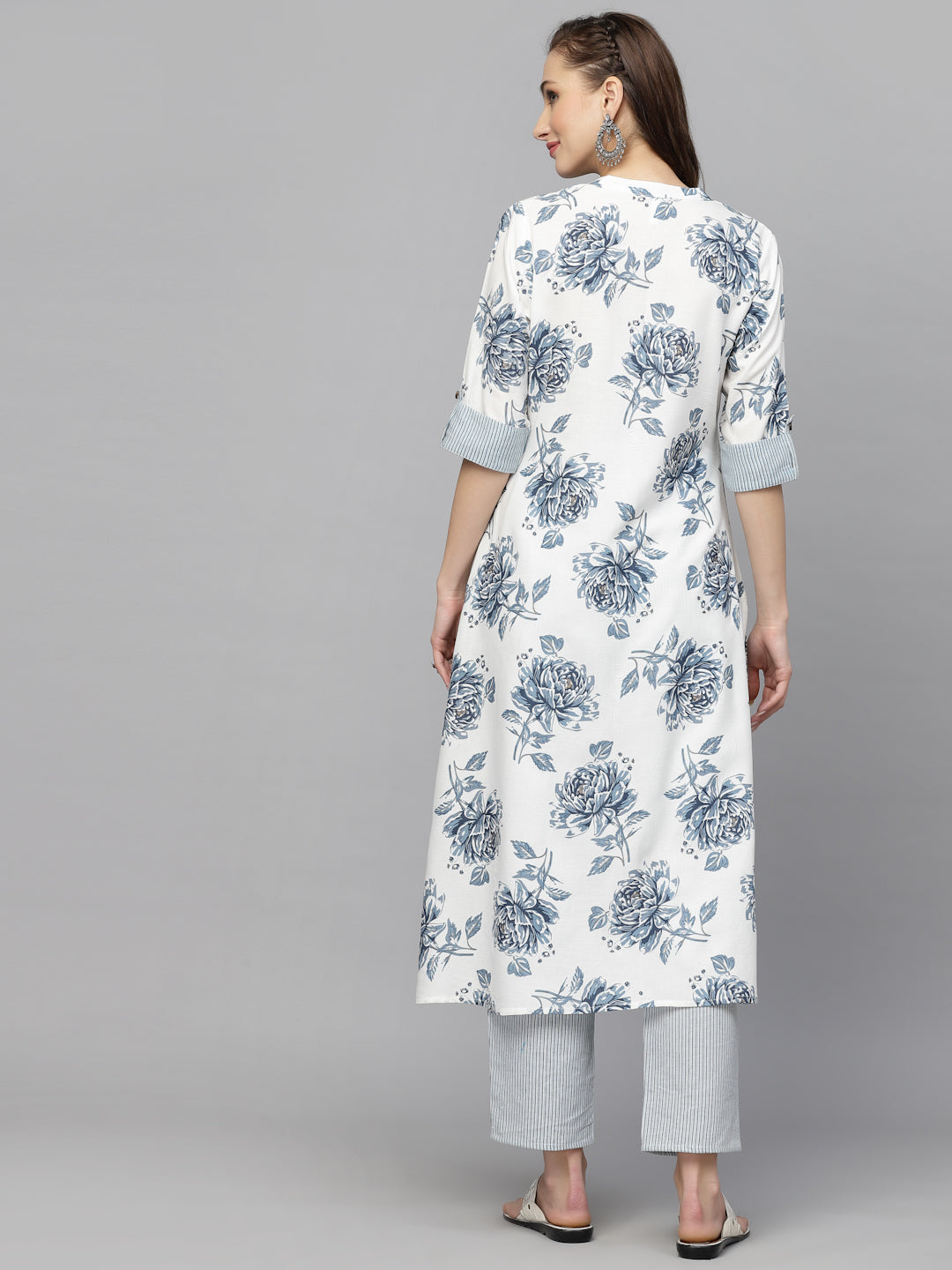 Printed Rayon A-Line Kurta (Pre-Order)