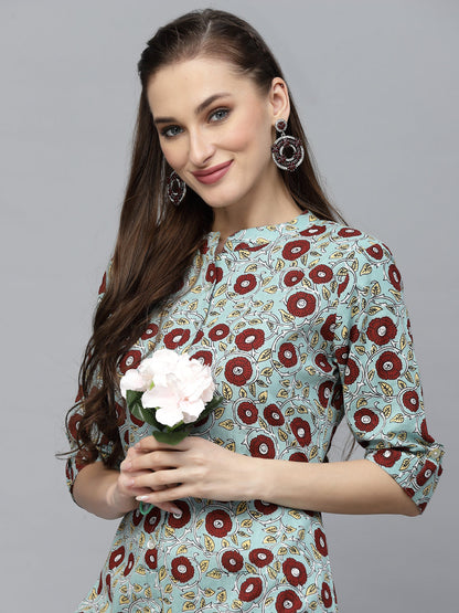 Printed Cotton A-Line Kurta (Pre-Order)