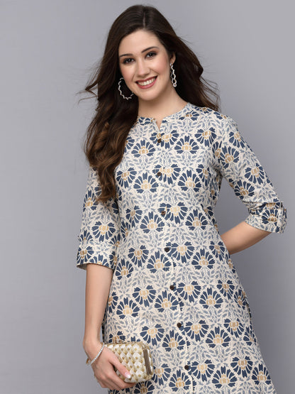 Printed Rayon A-Line Kurta (Pre-Order)