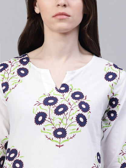 Cotton Floral Print Night Suit Set (Pre-Order)