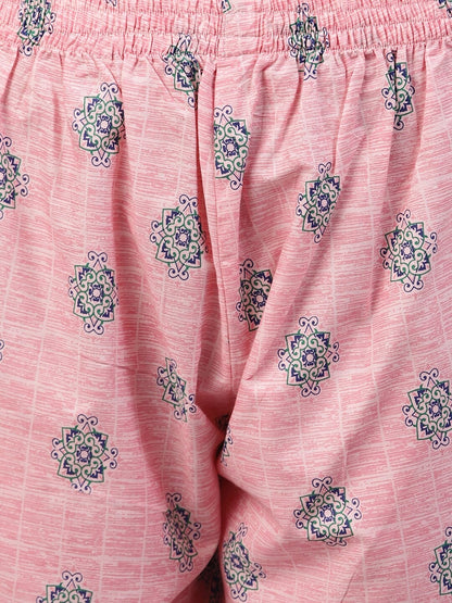 Cotton Floral Print Night Suit Set (Pre-Order)