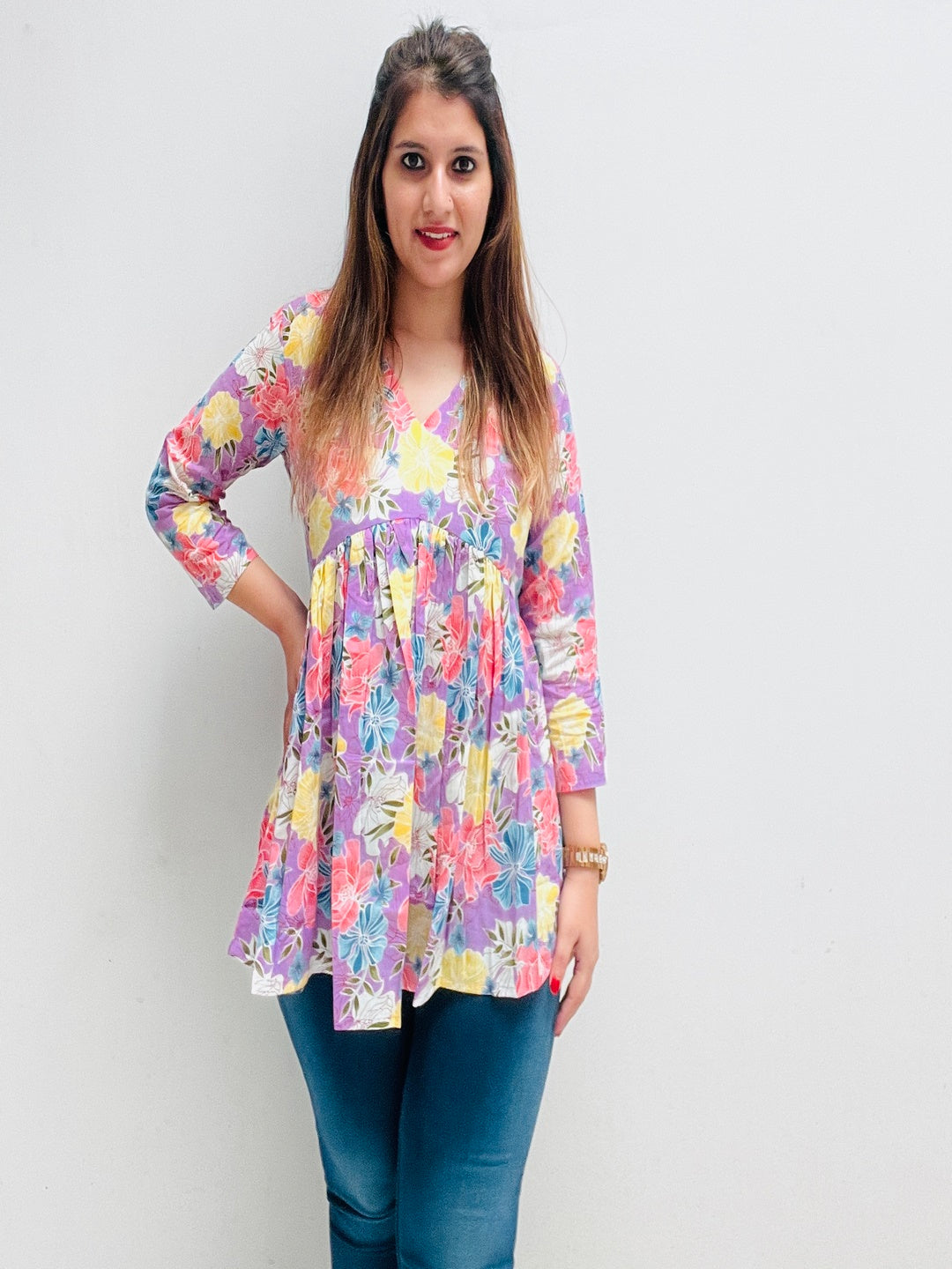 Cotton Printed Top