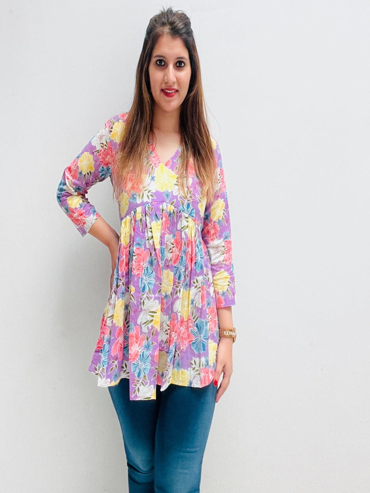 Cotton Printed Top