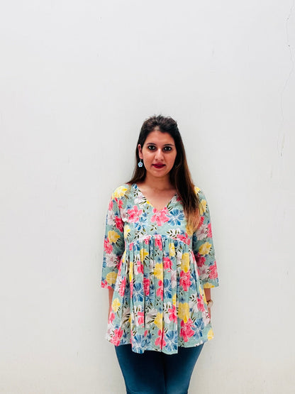 Cotton Printed Top