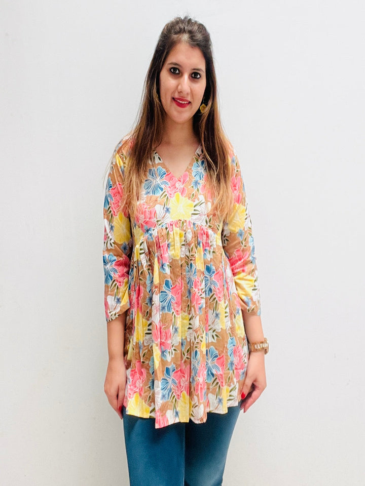 Cotton Printed Top