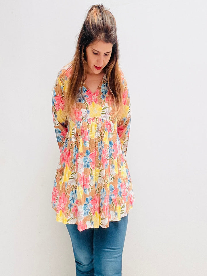 Cotton Printed Top