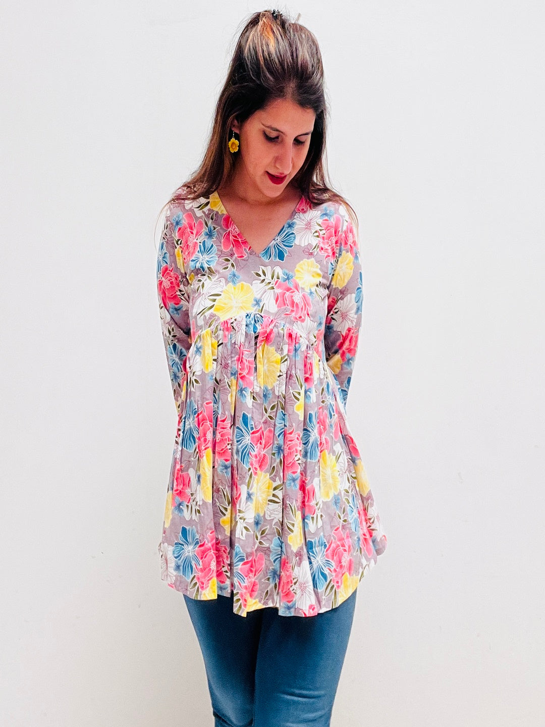 Cotton Printed Top