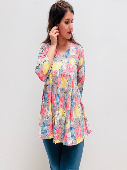 Cotton Printed Top