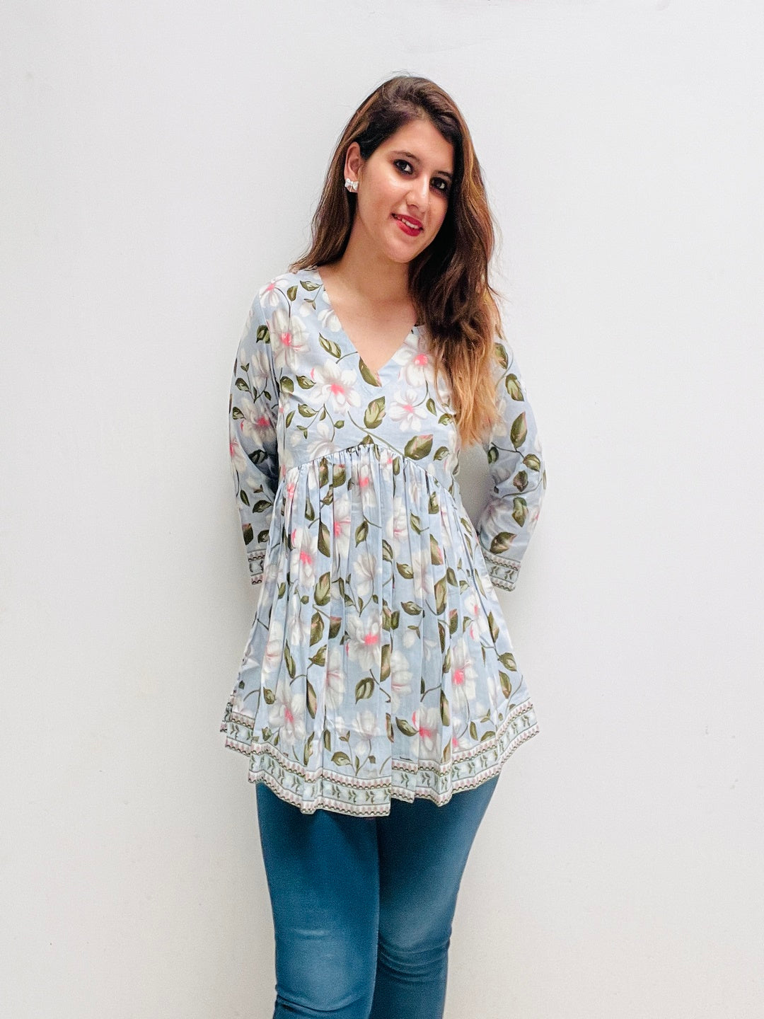 Cotton Printed Top