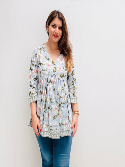 Cotton Printed Top