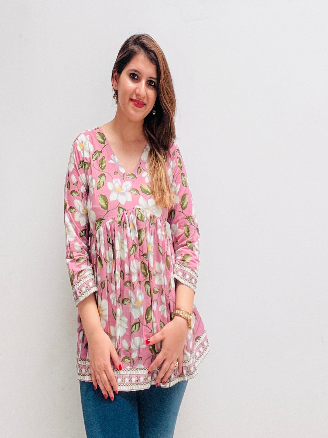 Cotton Printed Top