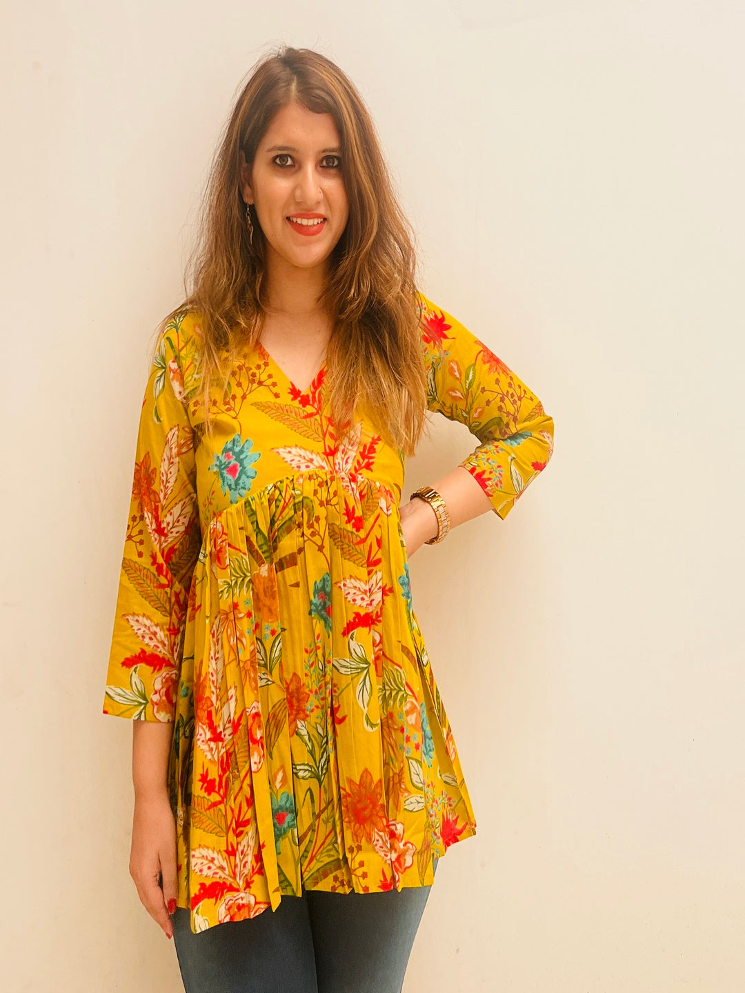 Cotton Printed Top