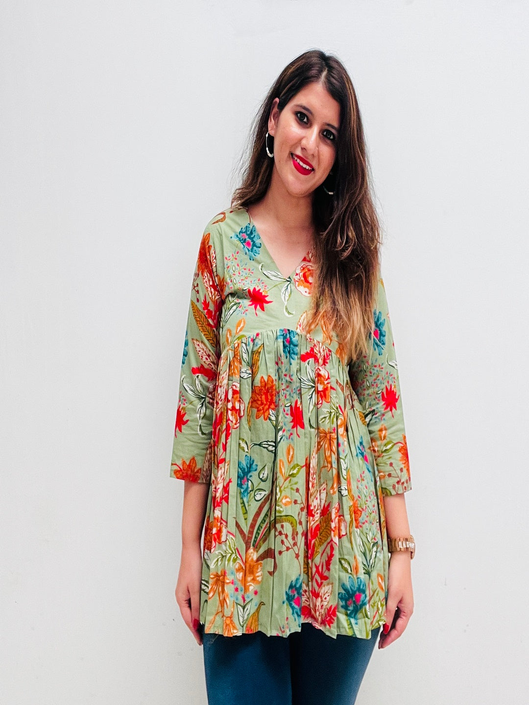 Cotton Printed Top