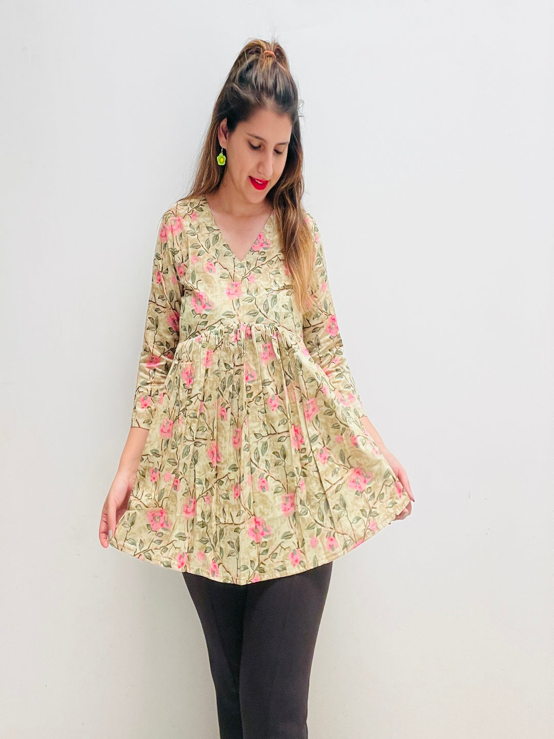 Cotton Printed Top