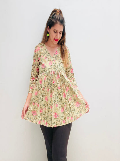 Cotton Printed Top