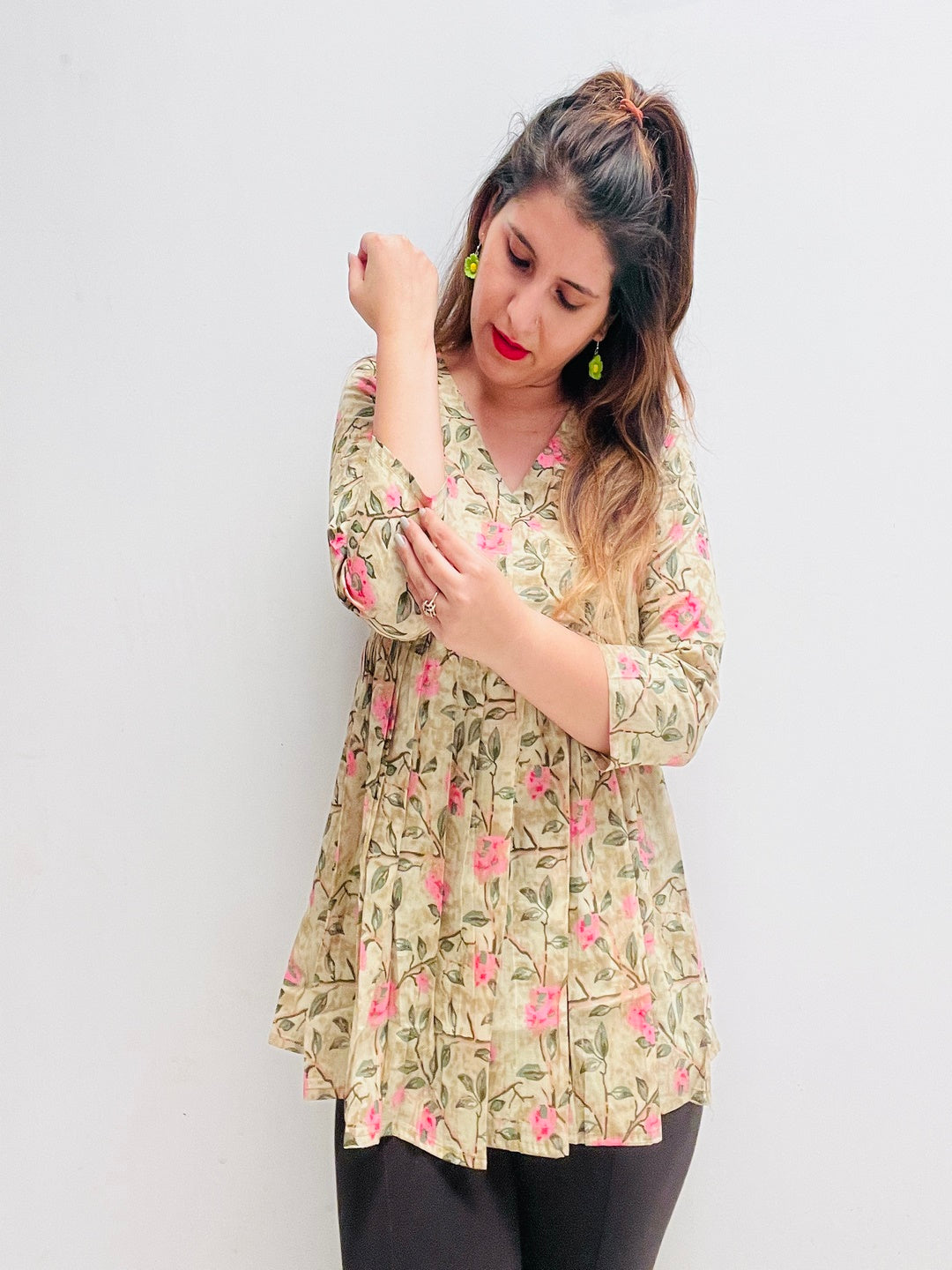 Cotton Printed Top