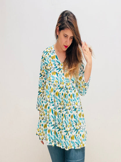 Cotton Printed Top