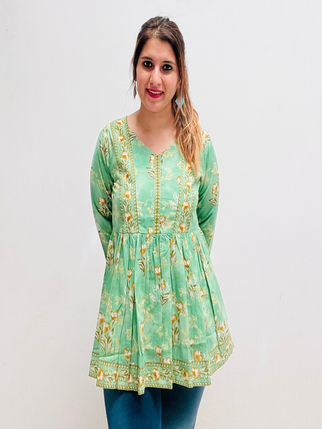 Cotton Printed Top