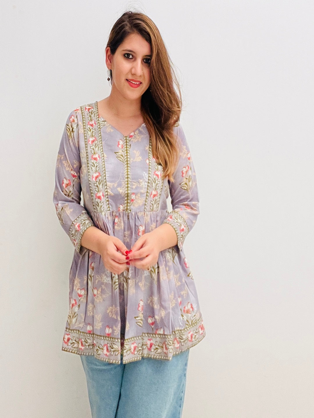 Cotton Printed Top