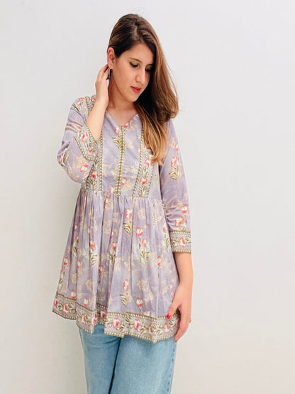 Cotton Printed Top